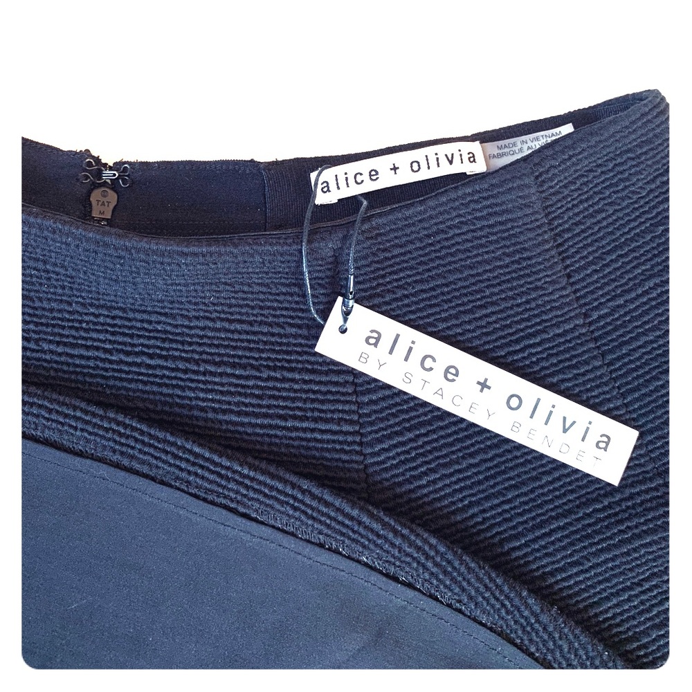Alice + Olivia Sibel Skirt (Black)